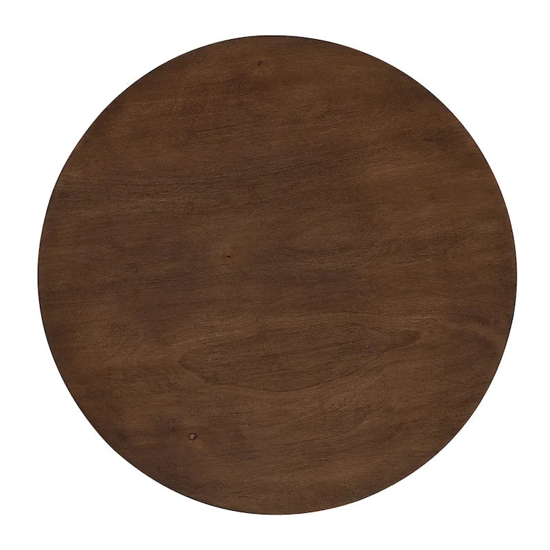 Table d'appoint minimaliste moderne marron - Usage unique
