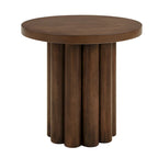 Table d'appoint minimaliste moderne marron - Usage unique