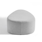 Poufs/Ottomans rembourrés triangulaires arrondis de couleurs Bleu / Gris / Vert / Sable Clair / Gris Clair – Usage unique