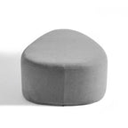 Poufs/Ottomans rembourrés triangulaires arrondis de couleurs Bleu / Gris / Vert / Sable Clair / Gris Clair – Usage unique