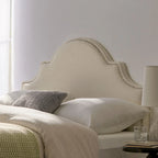 Bianca Adjustable Full/Queen Studded Fabric Headboard by Christopher Knight Home