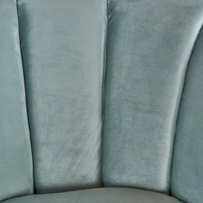 Fauteuil club moderne en velours cobalt/étain/bleu marine/noir/mûre avec pieds en bouleau noyer - Usage unique
