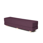 Banc convertible et lit jumeau en micro-velours Pinot / Camel / Café / Glace / Ivoire / Pâte de Beurre / Indigo - Usage unique