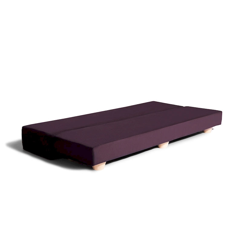Banc convertible et lit jumeau en micro-velours Pinot / Camel / Café / Glace / Ivoire / Pâte de Beurre / Indigo - Usage unique