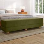 Banc convertible et lit jumeau en micro-velours Pinot / Camel / Café / Glace / Ivoire / Pâte de Beurre / Indigo - Usage unique