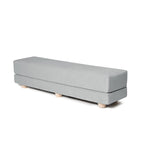 Banc convertible et lit jumeau en micro-velours Pinot / Camel / Café / Glace / Ivoire / Pâte de Beurre / Indigo - Usage unique