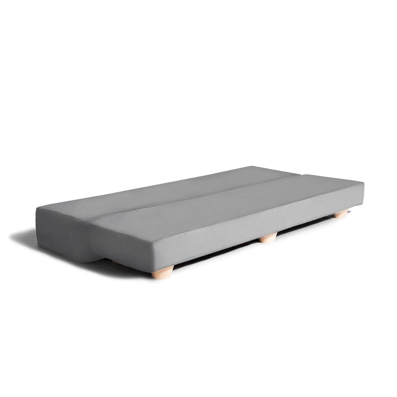 Banc convertible et lit jumeau en micro-velours Pinot / Camel / Café / Glace / Ivoire / Pâte de Beurre / Indigo - Usage unique