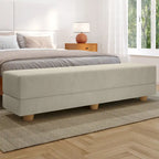 Banc convertible et lit jumeau en micro-velours Pinot / Camel / Café / Glace / Ivoire / Pâte de Beurre / Indigo - Usage unique