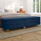 Banc convertible et lit jumeau en micro-velours Pinot / Camel / Café / Glace / Ivoire / Pâte de Beurre / Indigo - Usage unique