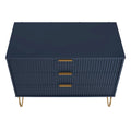 Manhattan Comfort Dumbo Modern 3 Drawer Bedroom Dresser