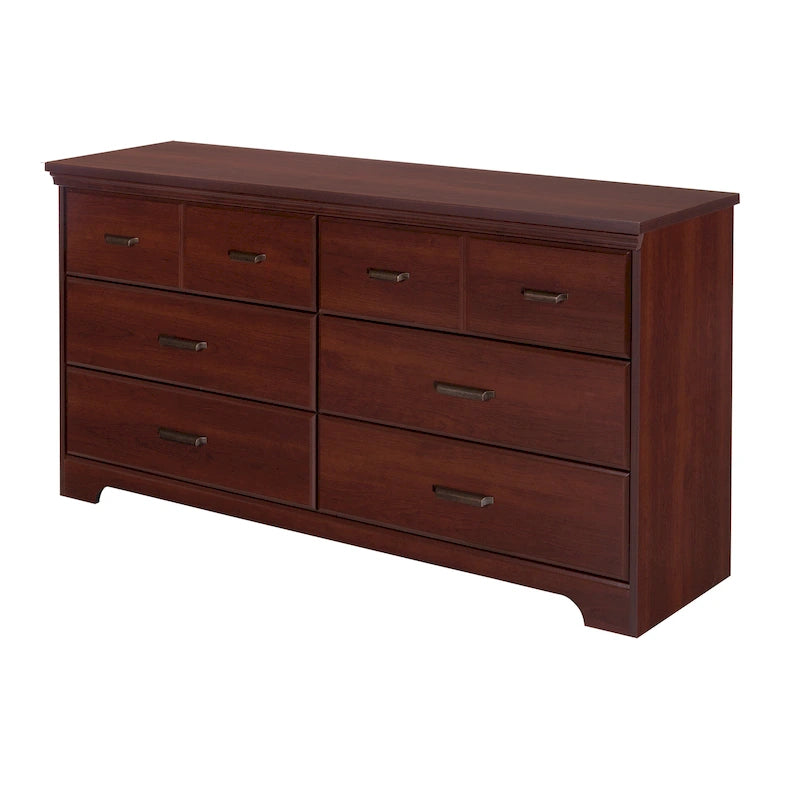 Commode double à 6 tiroirs style chalet multicolore - Usage unique