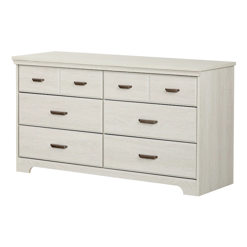 Commode double à 6 tiroirs style chalet multicolore - Usage unique