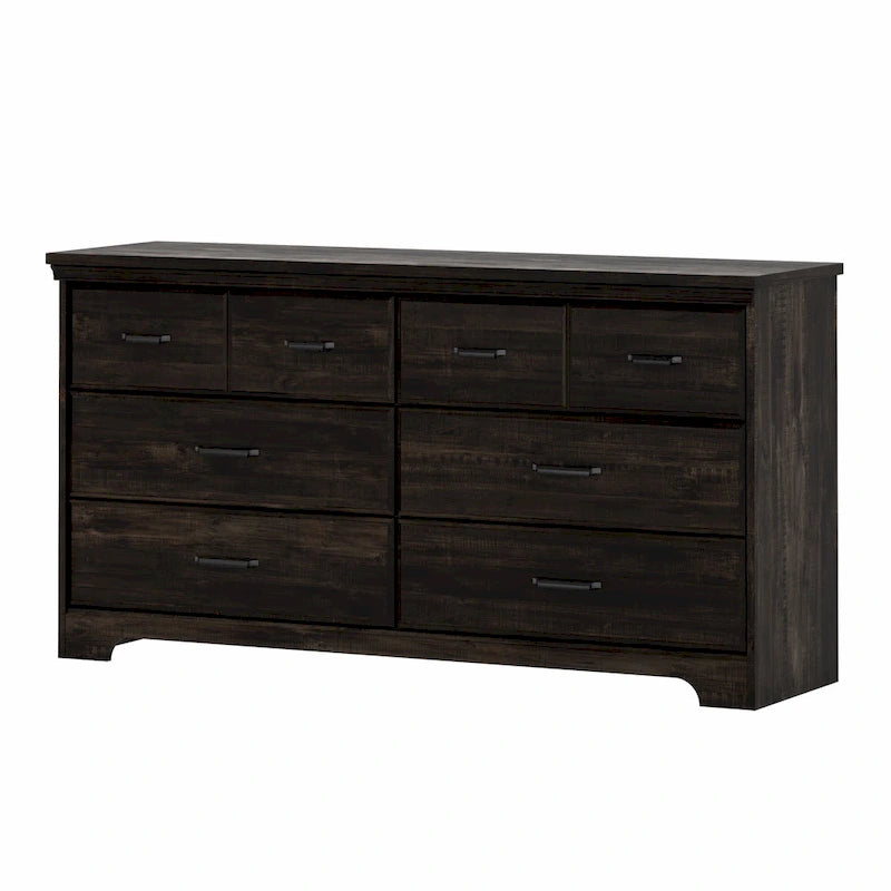 Commode double à 6 tiroirs style chalet multicolore - Usage unique