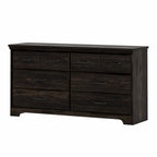 Commode double à 6 tiroirs style chalet multicolore - Usage unique