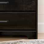 Commode double à 6 tiroirs style chalet multicolore - Usage unique