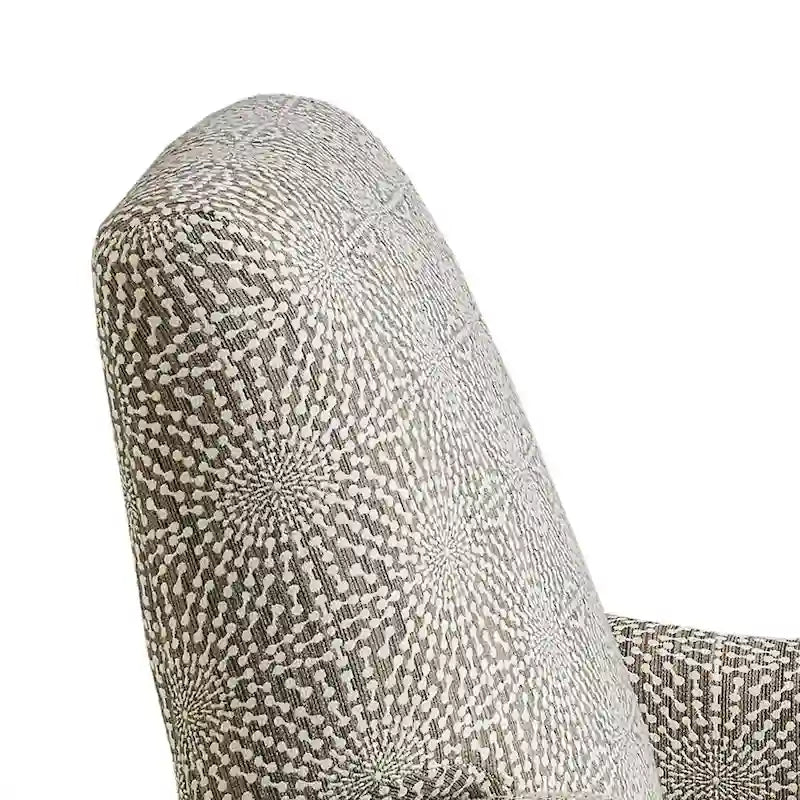 Fauteuil inclinable manuel multi beige/multi bleu en tissu de transition – Usage unique