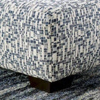 Fauteuil d'appoint pivotant en similicuir capitonné, coloris moutarde / abricot foncé / noir / marron, style Mid-Century - Usage unique