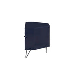 Fauteuil inclinable manuel en similicuir gris avec rotation à 360°, repose-pieds réglable et porte-gobelet - Usage unique