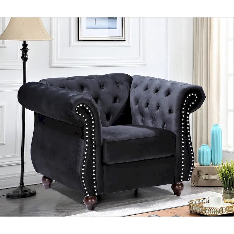 Console 3 tiroirs noire/blanche de style vintage en MDF avec 4 tiroirs