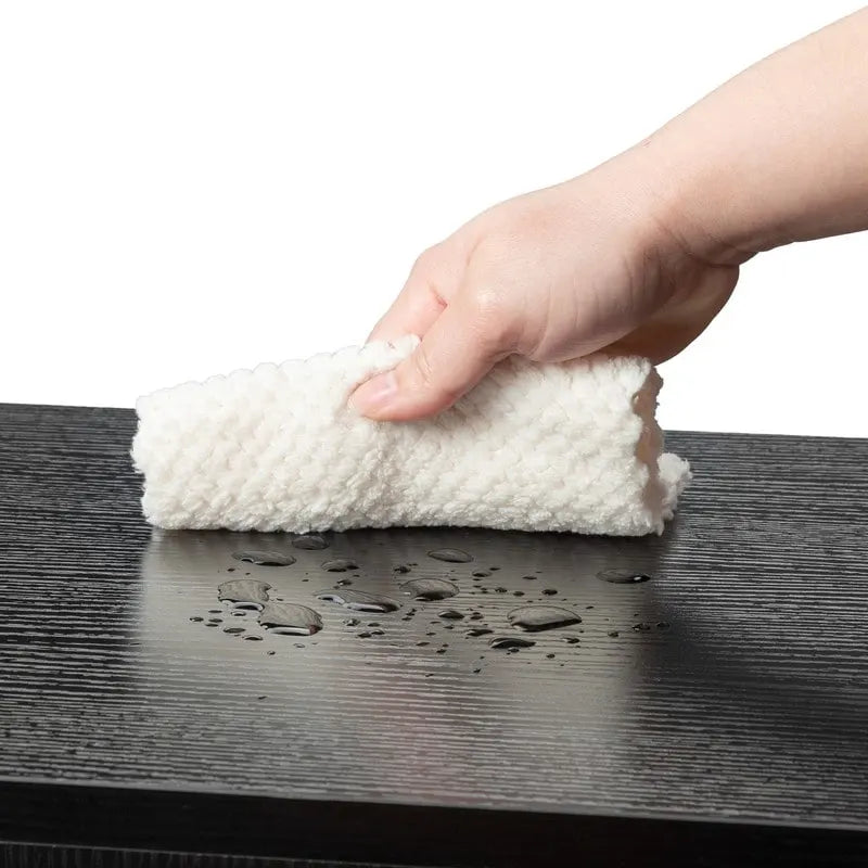 Caisson de classement à 3 tiroirs en MDF, coloris Chêne / Noir / Blanc / Gris, avec serrure et roulettes