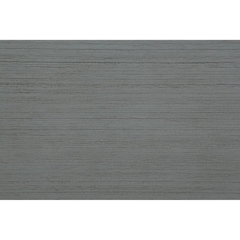 Bureau traditionnel en bois massif Plantation Grey / Antique White avec tiroir à extension complète et passe-câbles - Usage unique