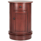 Table d'appoint pivotante avec rangement Safavieh Celestia grise - 45,72x45,72x66,04 cm