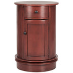 Table d'appoint pivotante avec rangement Safavieh Celestia grise - 45,72x45,72x66,04 cm