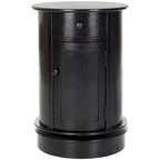 Table d'appoint pivotante avec rangement Safavieh Celestia grise - 45,72x45,72x66,04 cm