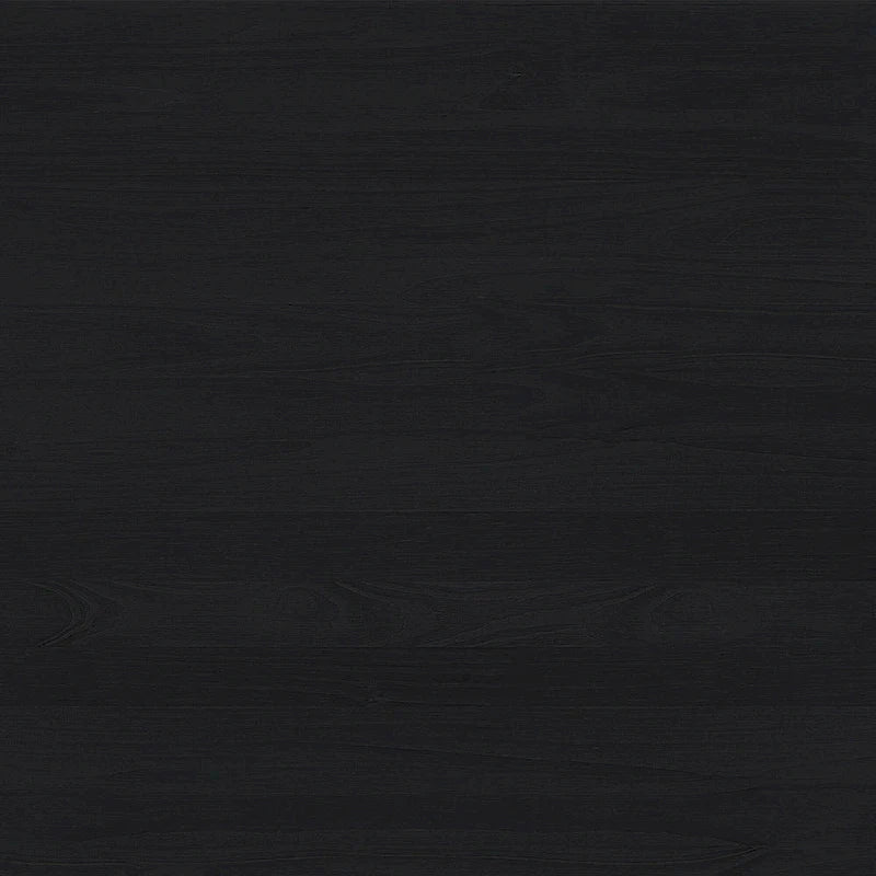 Commode 6 tiroirs en pin massif à plateau incurvé noir/marron – Usage unique