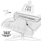 Table d'appoint de ferme blanche et noyer avec station de recharge intégrée (2 ports USB + 2 prises) - Usage unique