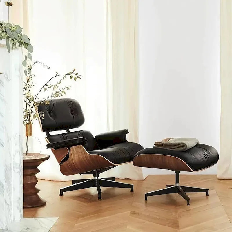 Table d'appoint de ferme blanche et noyer avec station de recharge intégrée (2 ports USB + 2 prises) - Usage unique