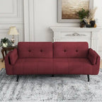 Canapé convertible futon 75 po avec dossier capitonné réglable