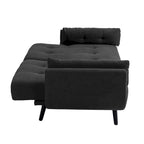 Canapé convertible futon 75 po avec dossier capitonné réglable