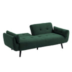 Canapé convertible futon 75 po avec dossier capitonné réglable