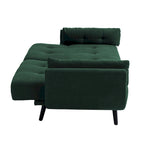 Canapé convertible futon 75 po avec dossier capitonné réglable