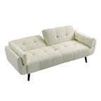 Canapé convertible futon 75 po avec dossier capitonné réglable