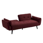 Canapé convertible futon 75 po avec dossier capitonné réglable