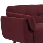 Canapé convertible futon 75 po avec dossier capitonné réglable