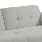 Canapé convertible futon 75 po avec dossier capitonné réglable
