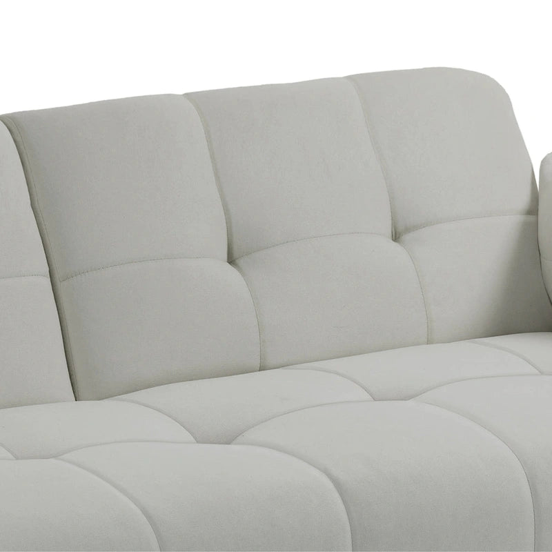 Canapé convertible futon 75 po avec dossier capitonné réglable