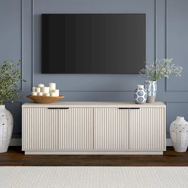 Canapé moderne et minimaliste en velours Teddy avec coussins de dossier et d'assise - 3 places