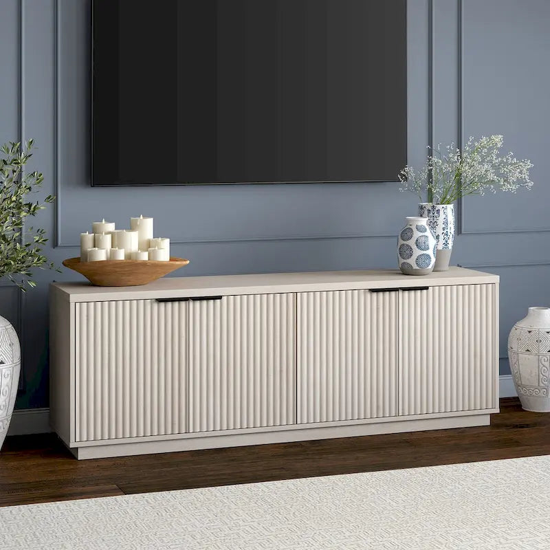 Canapé moderne et minimaliste en velours Teddy avec coussins de dossier et d'assise - 3 places
